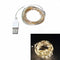 1m/2m/3m/10m Copper Wire Battery Box Garland LED Wedding Decoration for Home Decoration Fairy  for Party Decoration String Light