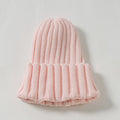 Candy Color Mother Kids Hat for Girls Boys Autumn Winter Baby Beanie Kids Cap Elastic Family Warm Knitted Parent Children Hats