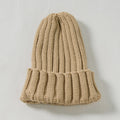 Candy Color Mother Kids Hat for Girls Boys Autumn Winter Baby Beanie Kids Cap Elastic Family Warm Knitted Parent Children Hats