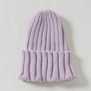 Candy Color Mother Kids Hat for Girls Boys Autumn Winter Baby Beanie Kids Cap Elastic Family Warm Knitted Parent Children Hats
