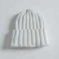 Candy Color Mother Kids Hat for Girls Boys Autumn Winter Baby Beanie Kids Cap Elastic Family Warm Knitted Parent Children Hats