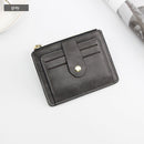 Small Fashion Credit ID Card Holder Slim Leather Wallet With Coin Pocket Man Money Bag Case For Men Mini Women Business Purse