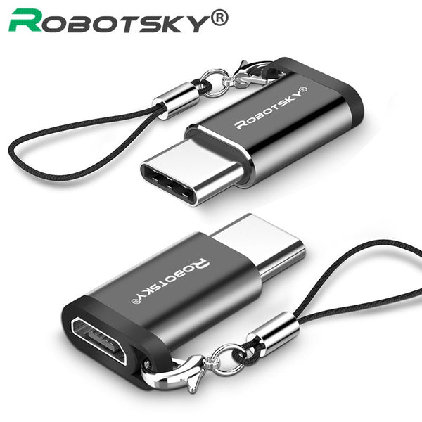 Adapter USB Type-C Micro USB Converter Cable Type C Adapter USB 3.1  Support OTG For Xiaomi 4C /Huawei /HTC Oneplus LG Tablet
