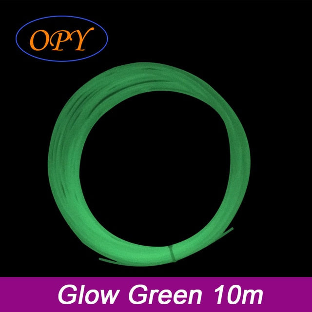 Pla Glow In The Dark Noctilucent 1Kg Filament 3D Plastic For 3D Printer From Russia Red Green Sky Blue Purple