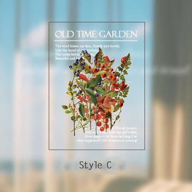 Mr.paper 40 Pcs 6 Designs Butterfly Deco Diary Sticker Scrapbooking Planner Decorative Label Stationery Decal Scooter Stationery