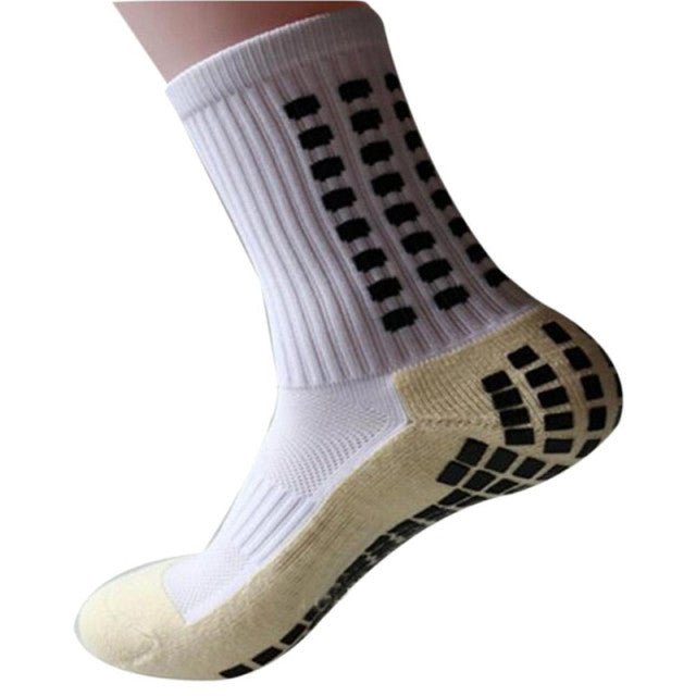 New Sports Anti Slip Soccer Socks Cotton Football Men Socks Calcetines (The Same Type As The Trusox)