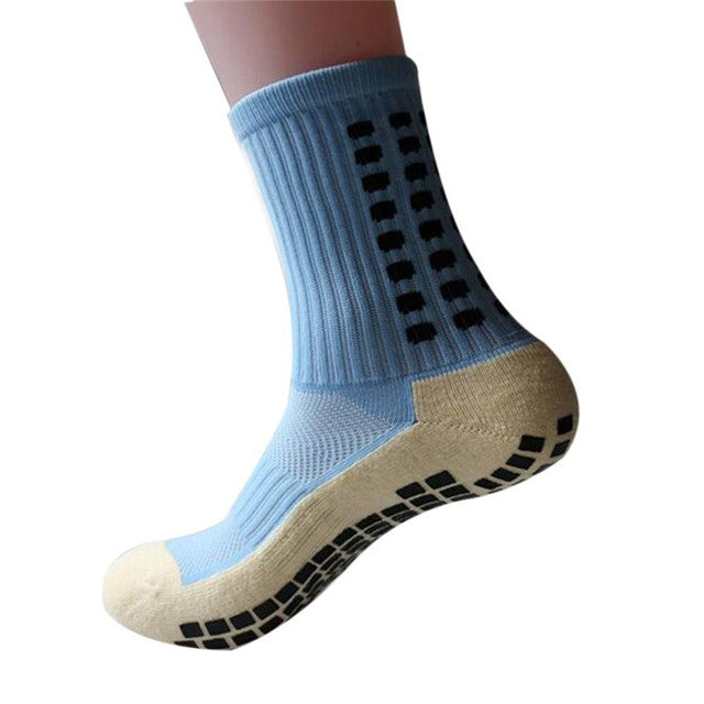 New Sports Anti Slip Soccer Socks Cotton Football Men Socks Calcetines (The Same Type As The Trusox)