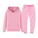 winter hoodies suits men fashion Fleece red hoodie black Brand pants Casual Jogger suit tracksuit sweatshirt woman pullover