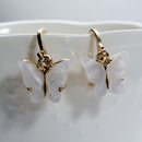 New Fashion Design Butterfly Jewelry Colorful Acrylic Butterfly Stud Earrings for Women 2020 Bohemia Small Cute Earring Jewelry