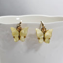 New Fashion Design Butterfly Jewelry Colorful Acrylic Butterfly Stud Earrings for Women 2020 Bohemia Small Cute Earring Jewelry