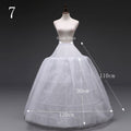 Hot Sell Many Styles  Bridal Wedding Petticoat Hoop Crinoline Prom Underskirt Fancy Skirt Slip