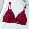 Sexy Floral Lace Bra Top For Women Push Up Female Lingerie breathable Bralette Removable Pad Thin Fashion New Wireless Bras
