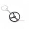 Hot RIM Car wheel Turbo keychain key ring with Brake discs Car Tire Wheel Keychain Auto Car Key Chain Keyring For BMW Audi