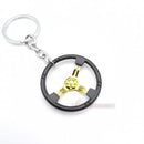 Hot RIM Car wheel Turbo keychain key ring with Brake discs Car Tire Wheel Keychain Auto Car Key Chain Keyring For BMW Audi
