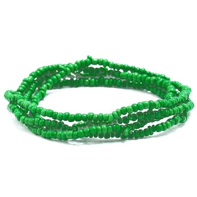 1pc Fashion Bohemian Style Waist Chain Creative Beads Decor Waist Jewelry Belly Chain For Women Girls Jewelry Accessories