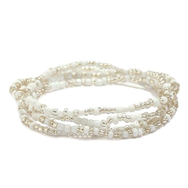 1pc Fashion Bohemian Style Waist Chain Creative Beads Decor Waist Jewelry Belly Chain For Women Girls Jewelry Accessories