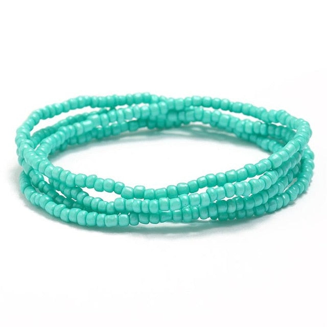 1pc Fashion Bohemian Style Waist Chain Creative Beads Decor Waist Jewelry Belly Chain For Women Girls Jewelry Accessories