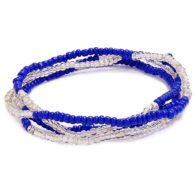 1pc Fashion Bohemian Style Waist Chain Creative Beads Decor Waist Jewelry Belly Chain For Women Girls Jewelry Accessories