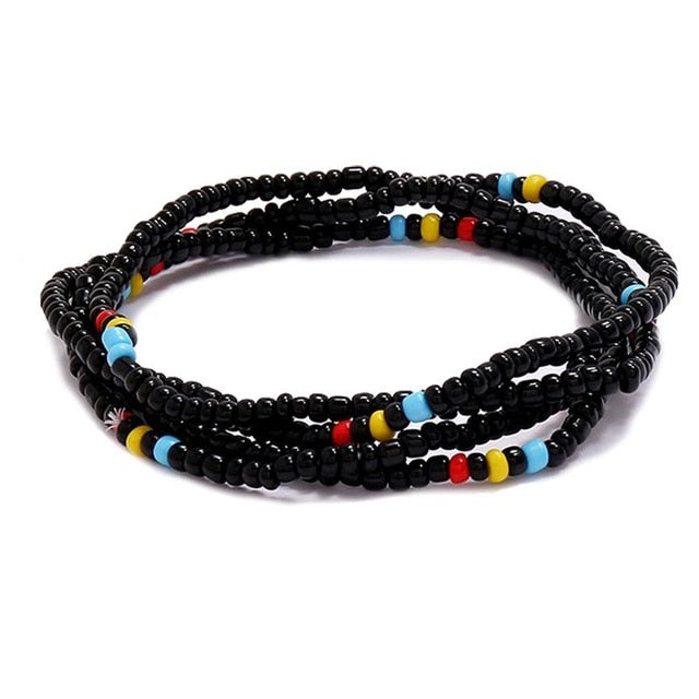 1pc Fashion Bohemian Style Waist Chain Creative Beads Decor Waist Jewelry Belly Chain For Women Girls Jewelry Accessories