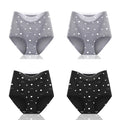 4pcs/lot Sexy Women Panties Ice Silk Briefs Seamless Underwear High Waist Pants Comfort Lingerie Female Underpants Thongs