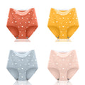 4pcs/lot Sexy Women Panties Ice Silk Briefs Seamless Underwear High Waist Pants Comfort Lingerie Female Underpants Thongs