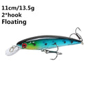 Minnow Fishing Lure 11cm 7.5cm sinking Wobblers Pesca Artificial Hard Bait 3 Hook Crankbait Bass carp Lures Fishing Tackle
