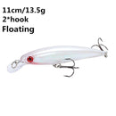 Minnow Fishing Lure 11cm 7.5cm sinking Wobblers Pesca Artificial Hard Bait 3 Hook Crankbait Bass carp Lures Fishing Tackle