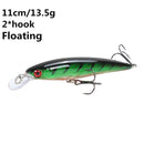 Minnow Fishing Lure 11cm 7.5cm sinking Wobblers Pesca Artificial Hard Bait 3 Hook Crankbait Bass carp Lures Fishing Tackle