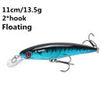 Minnow Fishing Lure 11cm 7.5cm sinking Wobblers Pesca Artificial Hard Bait 3 Hook Crankbait Bass carp Lures Fishing Tackle