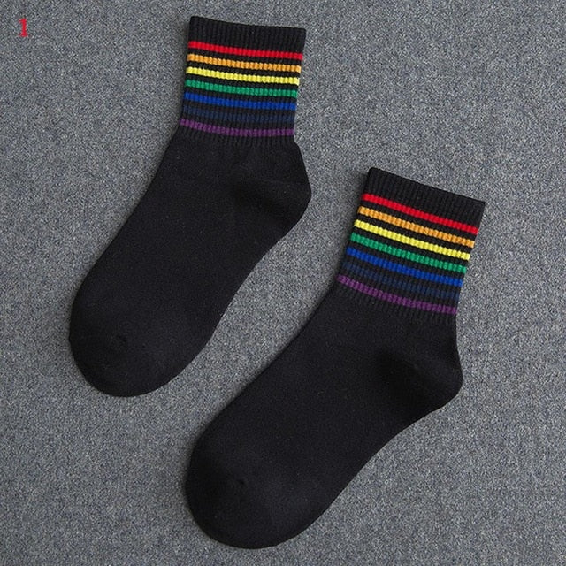 New Hot Fashion Spring Autumn Men Socks Dollar Symbol Printed Comfortable Breathable Absorb Sweat Anti-slip Man Middle Long Sock