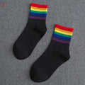 New Hot Fashion Spring Autumn Men Socks Dollar Symbol Printed Comfortable Breathable Absorb Sweat Anti-slip Man Middle Long Sock