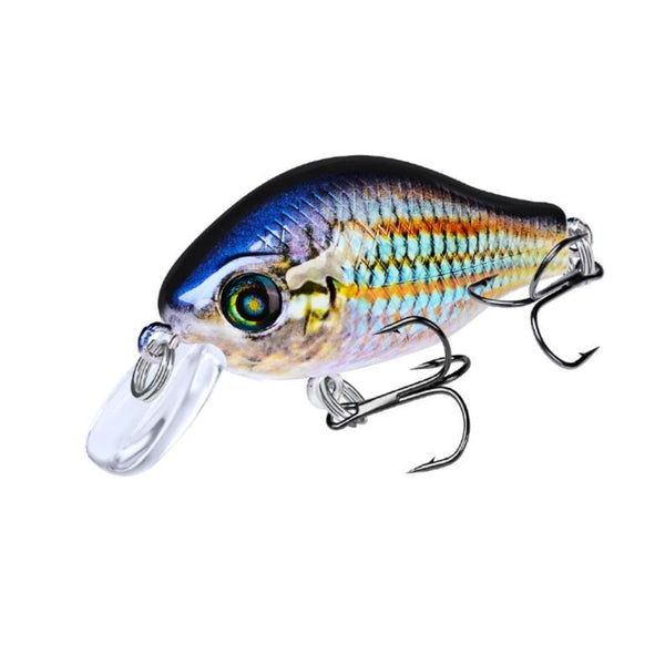 1pcs 52mm 8.5g Crank Fishing Lure Wobbler Floating Artificial plastic Hard Bait Trout Crankbait Bass Pike Japan Fishing Tackle