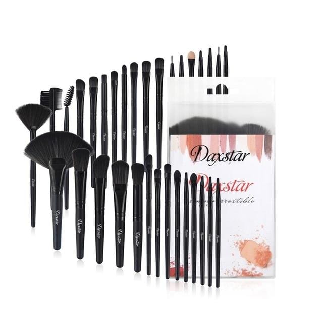 32Pcs Set Professional Makeup Brush Foundation Eye Shadows Lipsticks Powder Make Up Brushes Tools w/ Bag pincel maquiagem