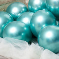 20pcs Metallic Gold Silver Green Purple Ballon Wedding Happy Birthday Latex Balloons Metal Chrome Balloon Air Helium Baloon