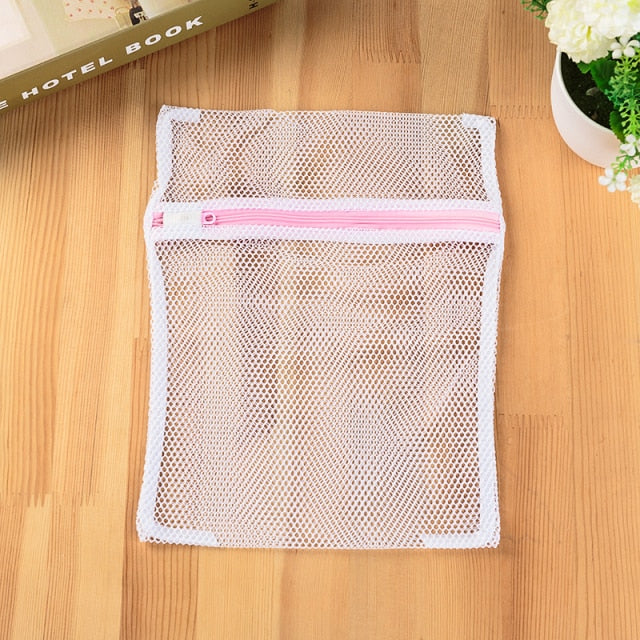 11 Size Mesh Laundry Bag Polyester Home Organizer Coarse Net Laundry Basket Laundry Bags for Washing Machines Mesh Bra Bag