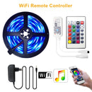 Bluetooth Music 5M 10M 15M LED Strip Light 5050 SMD 2835 Flexible Ribbon luces led light strip tira fita led rgb led decoration