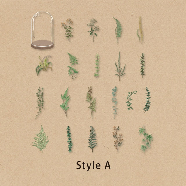 Mr.paper 6 Styles 20 Pcs Periodical Journal Ins Washi Stickers Book for Kids Gift DIY Scrapbooking Decals Diary Ablum Stationery