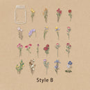 Mr.paper 6 Styles 20 Pcs Periodical Journal Ins Washi Stickers Book for Kids Gift DIY Scrapbooking Decals Diary Ablum Stationery