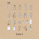 Mr.paper 6 Styles 20 Pcs Periodical Journal Ins Washi Stickers Book for Kids Gift DIY Scrapbooking Decals Diary Ablum Stationery