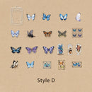 Mr.paper 6 Styles 20 Pcs Periodical Journal Ins Washi Stickers Book for Kids Gift DIY Scrapbooking Decals Diary Ablum Stationery