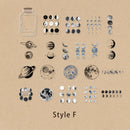 Mr.paper 6 Styles 20 Pcs Periodical Journal Ins Washi Stickers Book for Kids Gift DIY Scrapbooking Decals Diary Ablum Stationery