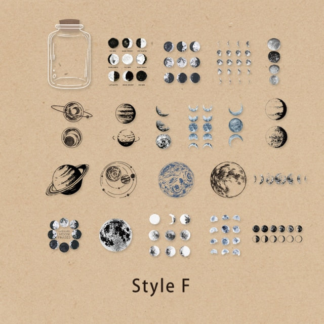 Mr.paper 6 Styles 20 Pcs Periodical Journal Ins Washi Stickers Book for Kids Gift DIY Scrapbooking Decals Diary Ablum Stationery