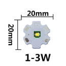 10W XML2 T6 Lights Full Power LED 3V 3535 5050 1-3W 5-6W 10W 18W For LED Flashlight Lamp Bead White 6500K 10000K With Base