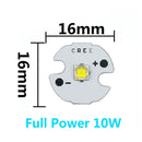 10W XML2 T6 Lights Full Power LED 3V 3535 5050 1-3W 5-6W 10W 18W For LED Flashlight Lamp Bead White 6500K 10000K With Base