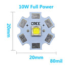 10W XML2 T6 Lights Full Power LED 3V 3535 5050 1-3W 5-6W 10W 18W For LED Flashlight Lamp Bead White 6500K 10000K With Base