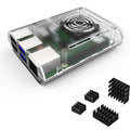 raspberry pi 4 case Raspberry Pi Case with Cooling Fan, Raspberry Pi 4 Heatsink for Raspberry Pi 4 Model B, Pi 4B, Pi 4