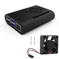 raspberry pi 4 case Raspberry Pi Case with Cooling Fan, Raspberry Pi 4 Heatsink for Raspberry Pi 4 Model B, Pi 4B, Pi 4