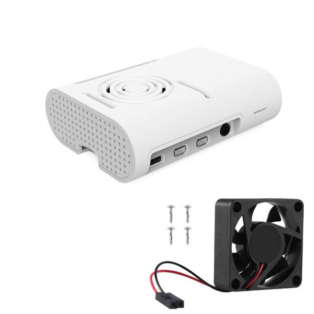 raspberry pi 4 case Raspberry Pi Case with Cooling Fan, Raspberry Pi 4 Heatsink for Raspberry Pi 4 Model B, Pi 4B, Pi 4