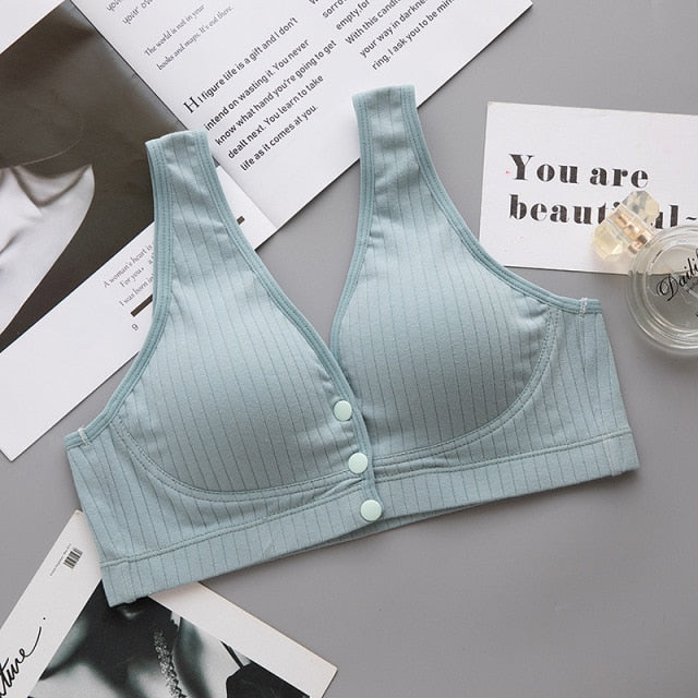 New Nursing Bra Pregnant Women Underwear Maternity Breastfeeding Bra Front Closure Brasier Lactancia Lingerie Dropshiping
