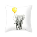 New Style Geometric Yellow Pillowcase Decorative Cushion For Sofa DIY Printed Pillow Chair Car Cushion Christmas Home Decoration